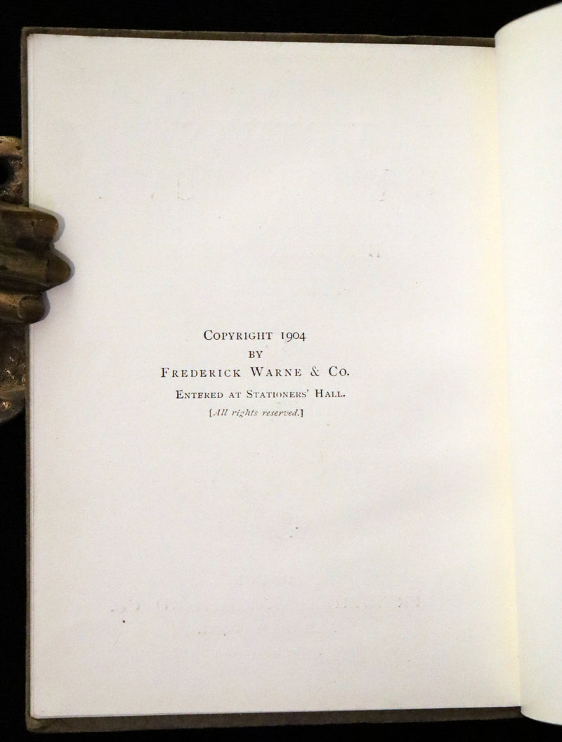 1910 Rare Early Edition - Beatrix Potter - The Tale of Benjamin Bunny.