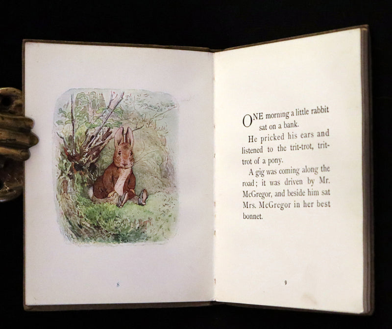1910 Rare Early Edition - Beatrix Potter - The Tale of Benjamin Bunny.