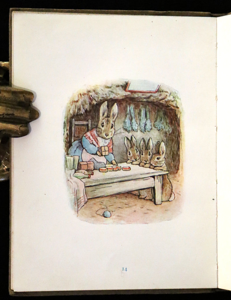 1910 Rare Early Edition - Beatrix Potter - The Tale of Benjamin Bunny.