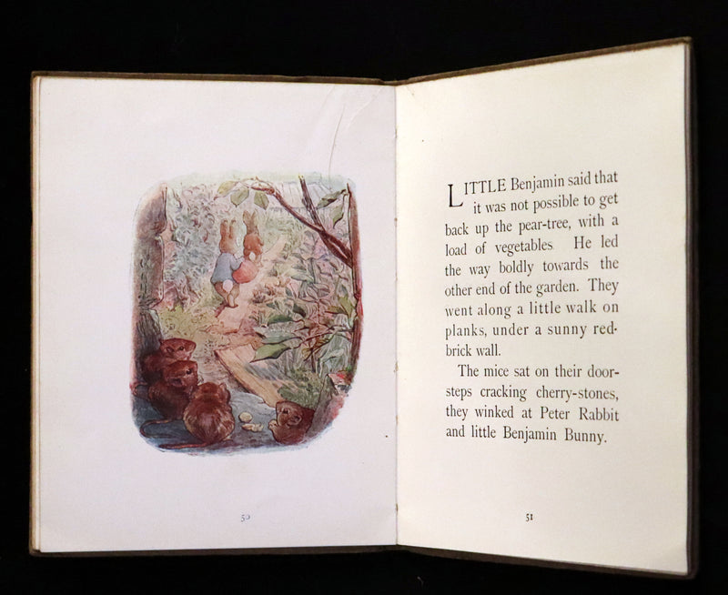 1910 Rare Early Edition - Beatrix Potter - The Tale of Benjamin Bunny.