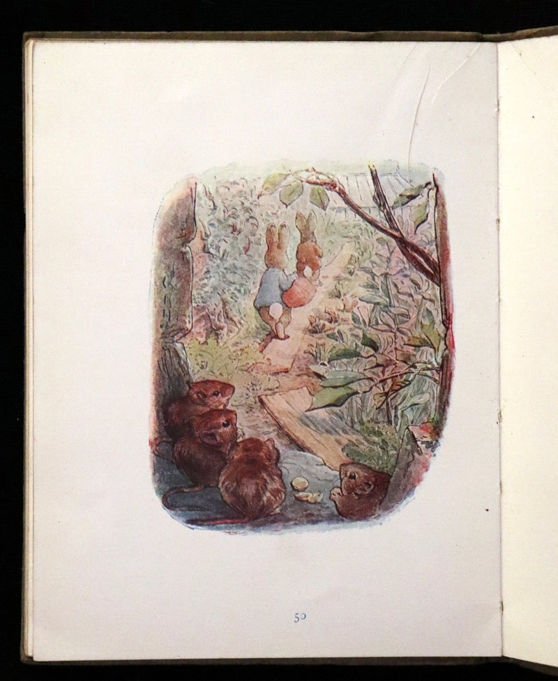 1910 Rare Early Edition - Beatrix Potter - The Tale of Benjamin Bunny.