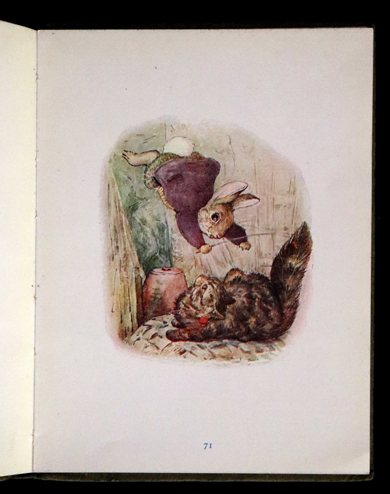 1910 Rare Early Edition - Beatrix Potter - The Tale of Benjamin Bunny.