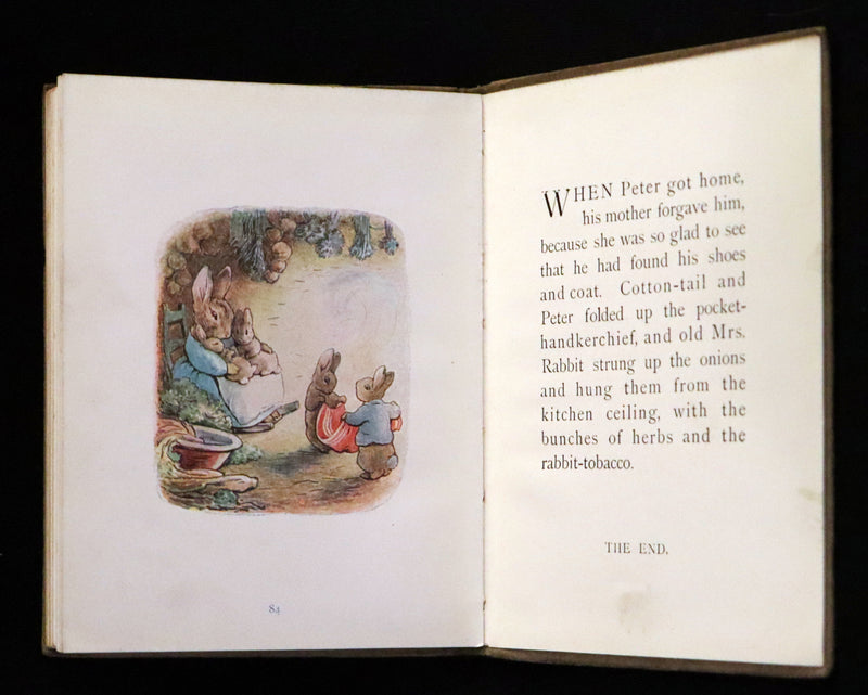 1910 Rare Early Edition - Beatrix Potter - The Tale of Benjamin Bunny.