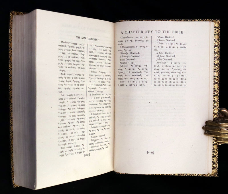 1937 Rare First UK Edition in this format in a Bayntun-Riviere Binding - The Bible Designed To Be Read As Literature.