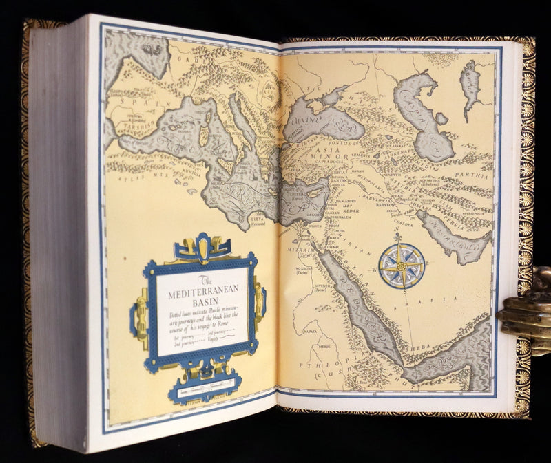 1937 Rare First UK Edition in this format in a Bayntun-Riviere Binding - The Bible Designed To Be Read As Literature.