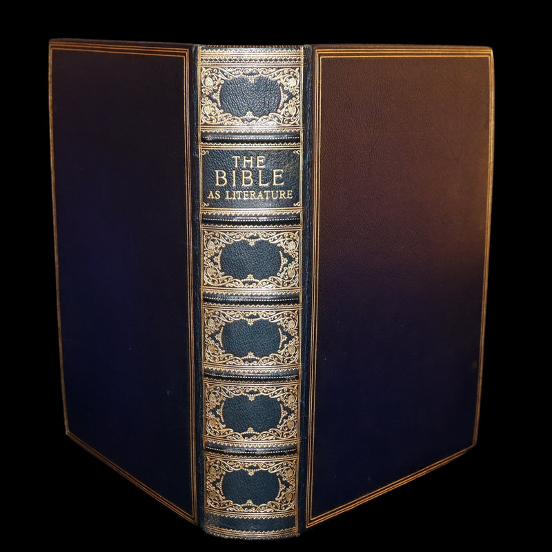 1937 Rare First UK Edition in this format in a Bayntun-Riviere Binding - The Bible Designed To Be Read As Literature.