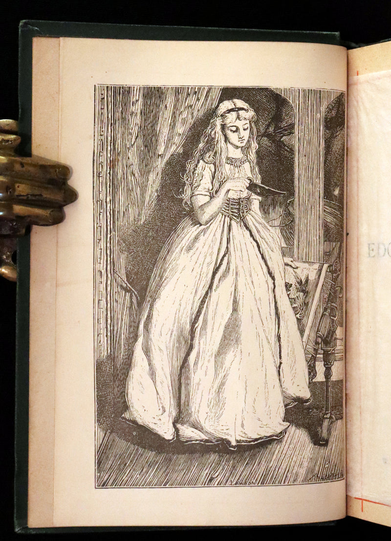 1881 Rare Book - Poems of Edgar Allan POE (The Raven, Lenore, Ulalume, ...).