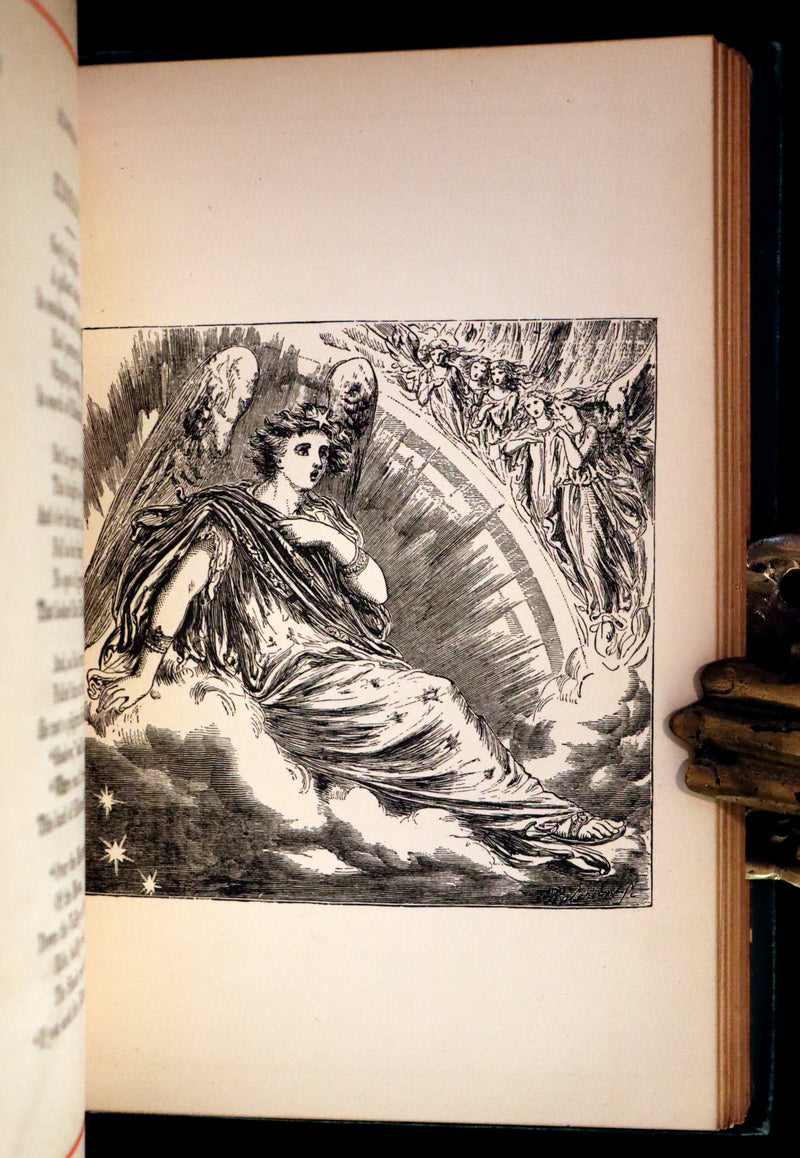 1881 Rare Book - Poems of Edgar Allan POE (The Raven, Lenore, Ulalume, ...).