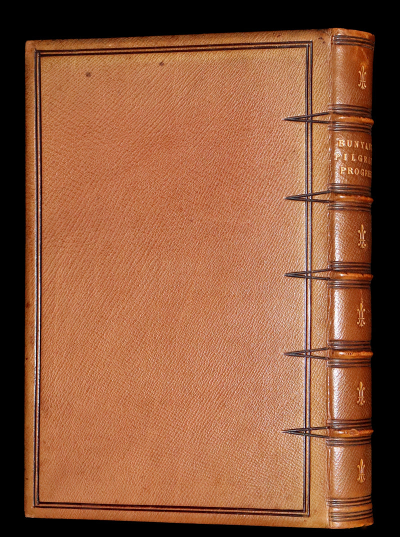 1860 Rare Victorian Book - The Pilgrim's Progress from this World to that which is to come. Illustrated by John Gilbert.