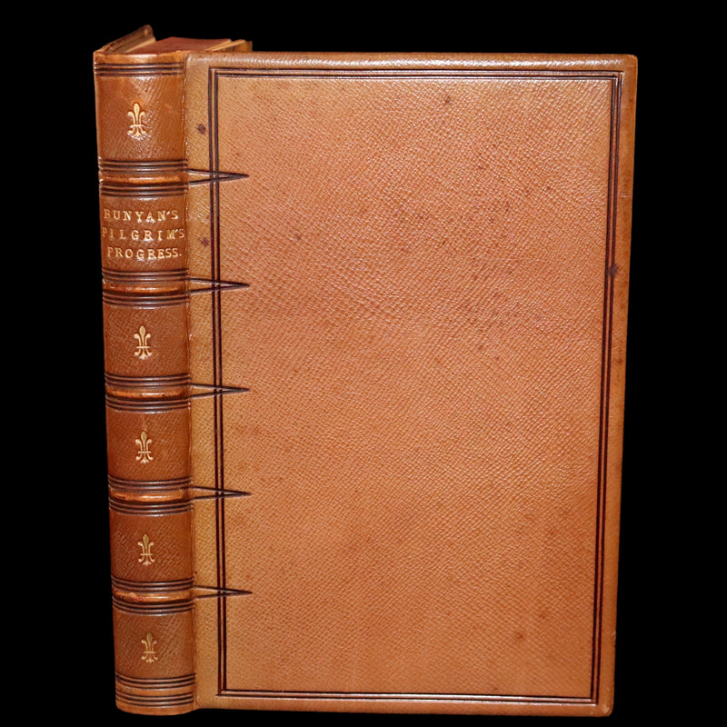 1860 Rare Victorian Book - The Pilgrim's Progress from this World to that which is to come. Illustrated by John Gilbert.