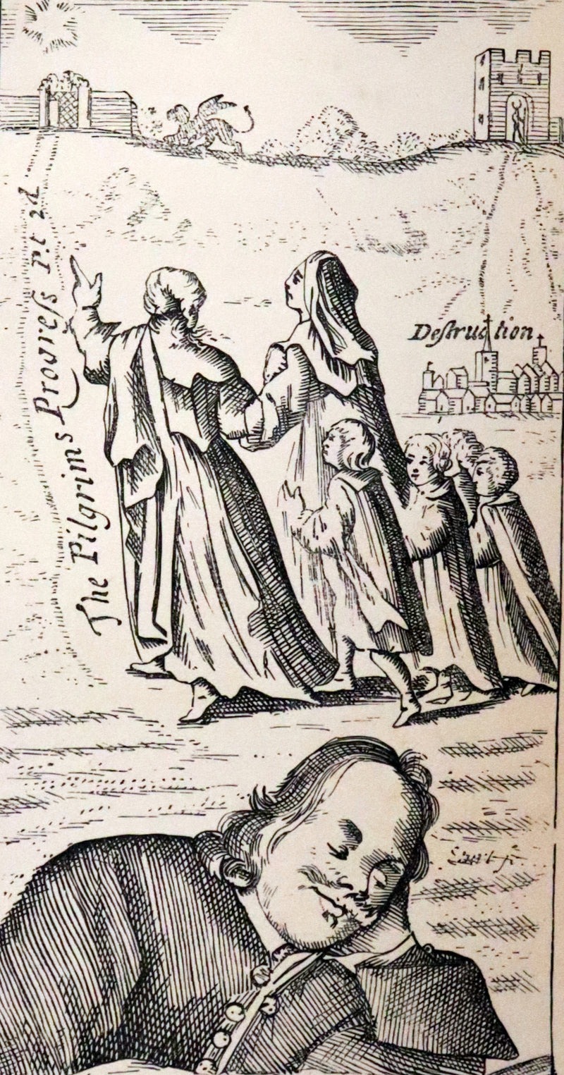 1860 Rare Victorian Book - The Pilgrim's Progress from this World to that which is to come. Illustrated by John Gilbert.