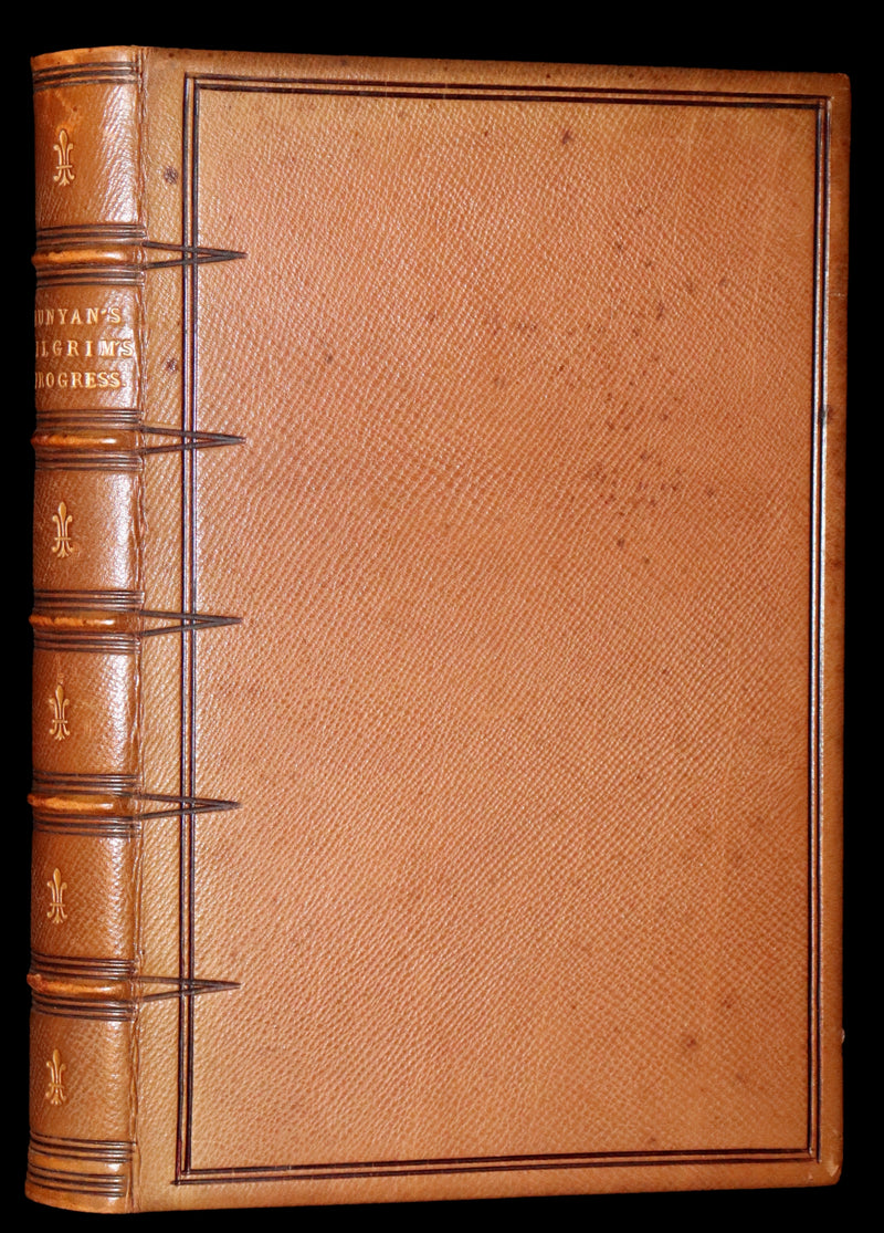 1860 Rare Victorian Book - The Pilgrim's Progress from this World to that which is to come. Illustrated by John Gilbert.