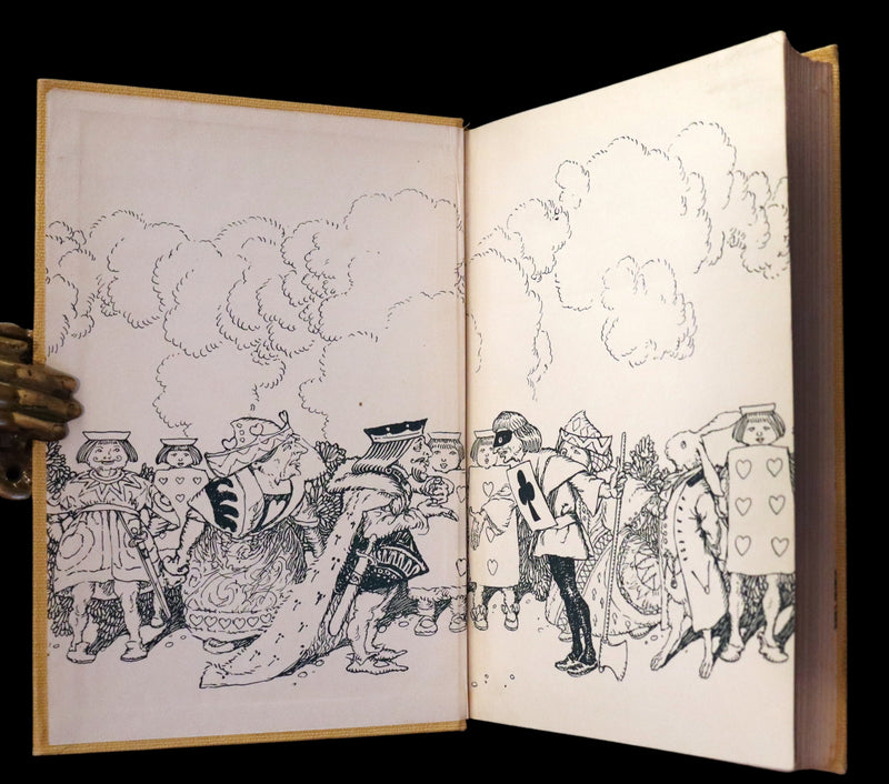 1915 Scarce First Edition - Alice's Adventures in Wonderland illustrated by Albert Edward Jackson.