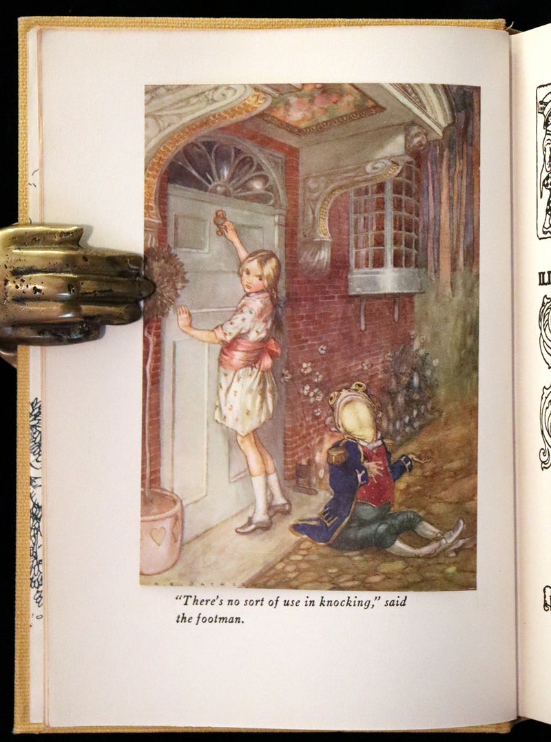 1915 Scarce First Edition - Alice's Adventures in Wonderland illustrated by Albert Edward Jackson.