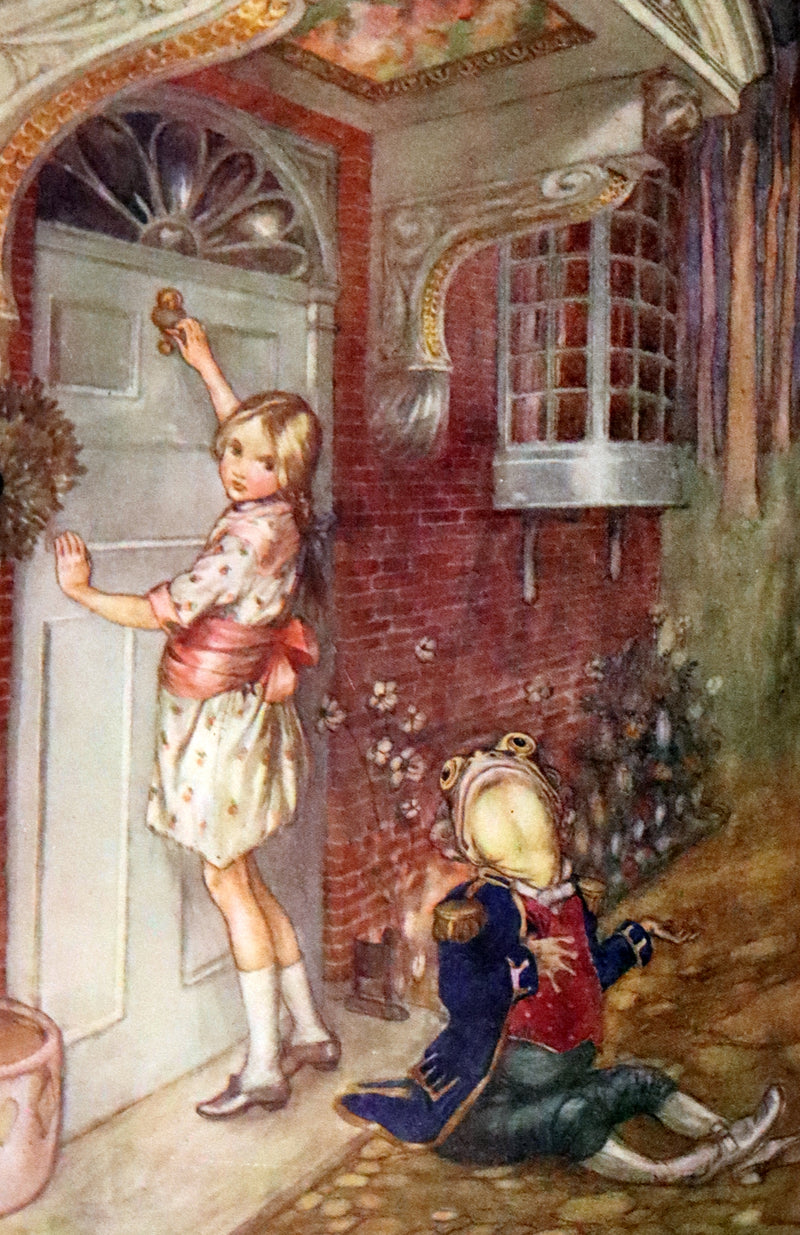 1915 Scarce First Edition - Alice's Adventures in Wonderland illustrated by Albert Edward Jackson.