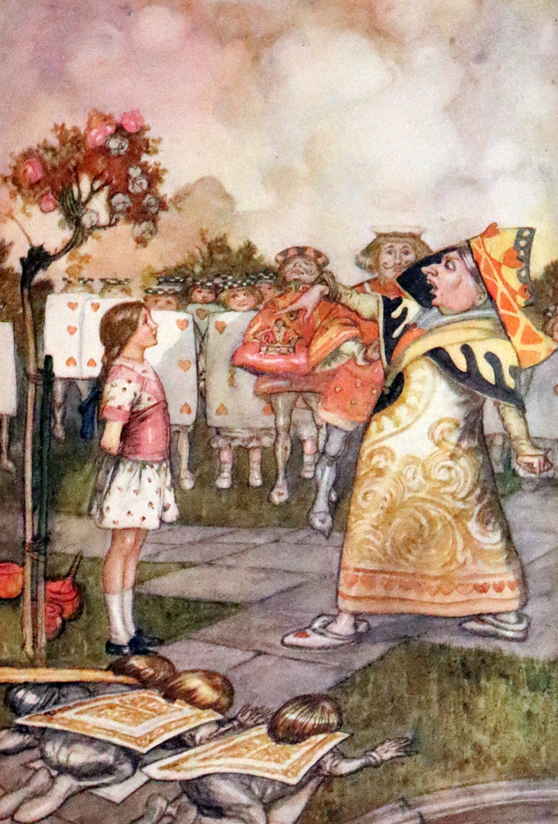 1915 Scarce First Edition - Alice's Adventures in Wonderland illustrated by Albert Edward Jackson.