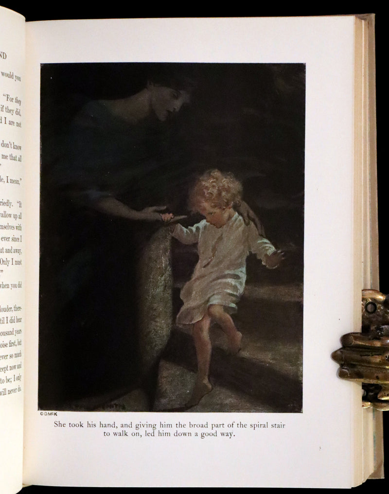 1919 Rare First Edition - AT THE BACK OF THE NORTH WIND, Illustrated by Jessie Willcox Smith.