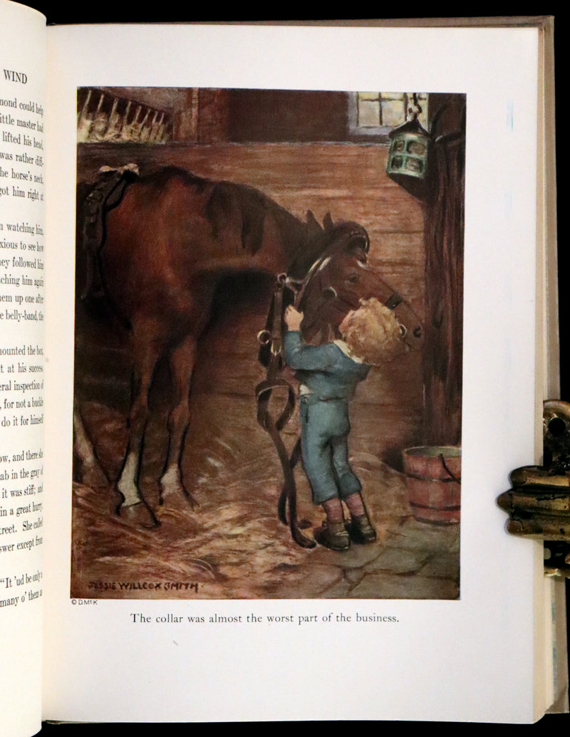 1919 Rare First Edition - AT THE BACK OF THE NORTH WIND, Illustrated by Jessie Willcox Smith.