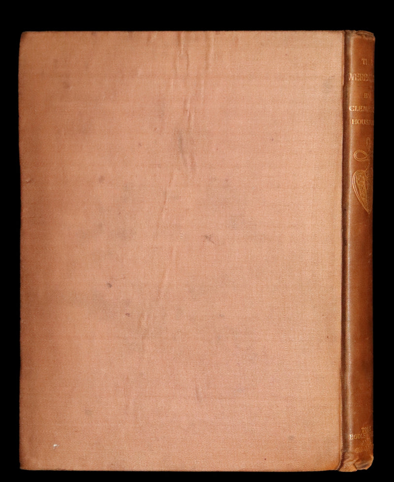 1896 Rare First Edition Book on Werewolves - THE WERE-WOLF by Clemence Housman.