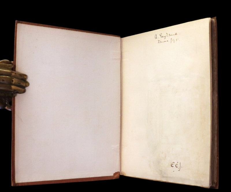 1896 Rare First Edition Book on Werewolves - THE WERE-WOLF by Clemence Housman.