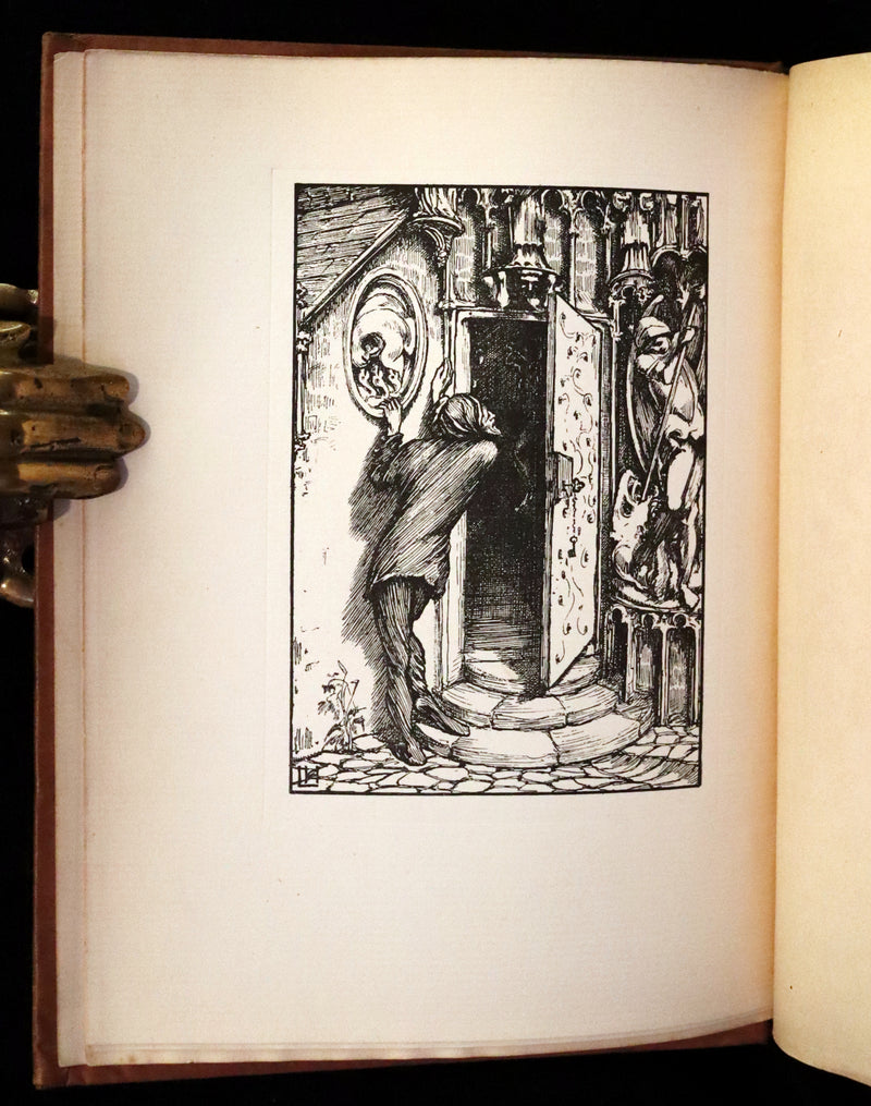 1896 Rare First Edition Book on Werewolves - THE WERE-WOLF by Clemence Housman.