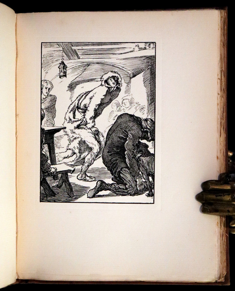 1896 Rare First Edition Book on Werewolves - THE WERE-WOLF by Clemence Housman.
