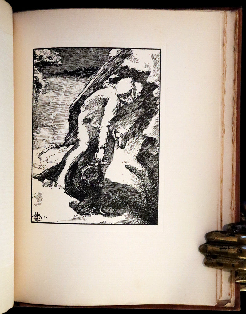 1896 Rare First Edition Book on Werewolves - THE WERE-WOLF by Clemence Housman.