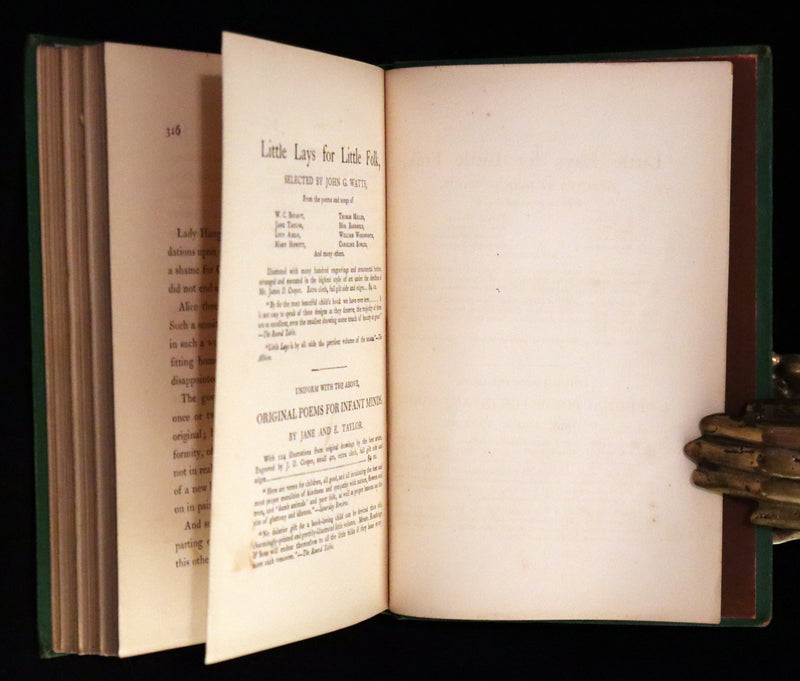 1868 Scarce Book ~ AMONG THE SQUIRRELS by Mrs. Denison, Illustrated by Griset & engraved by Dalziel Brothers.