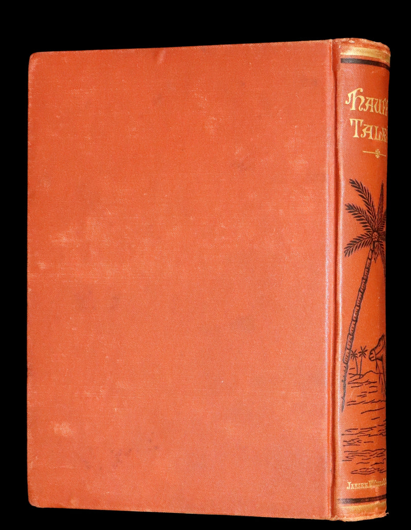 1882 Scarce Victorian Book - HAUFF'S Fairy Tales, Tales of the Caravan, Inn, and Palace. Illustrated.