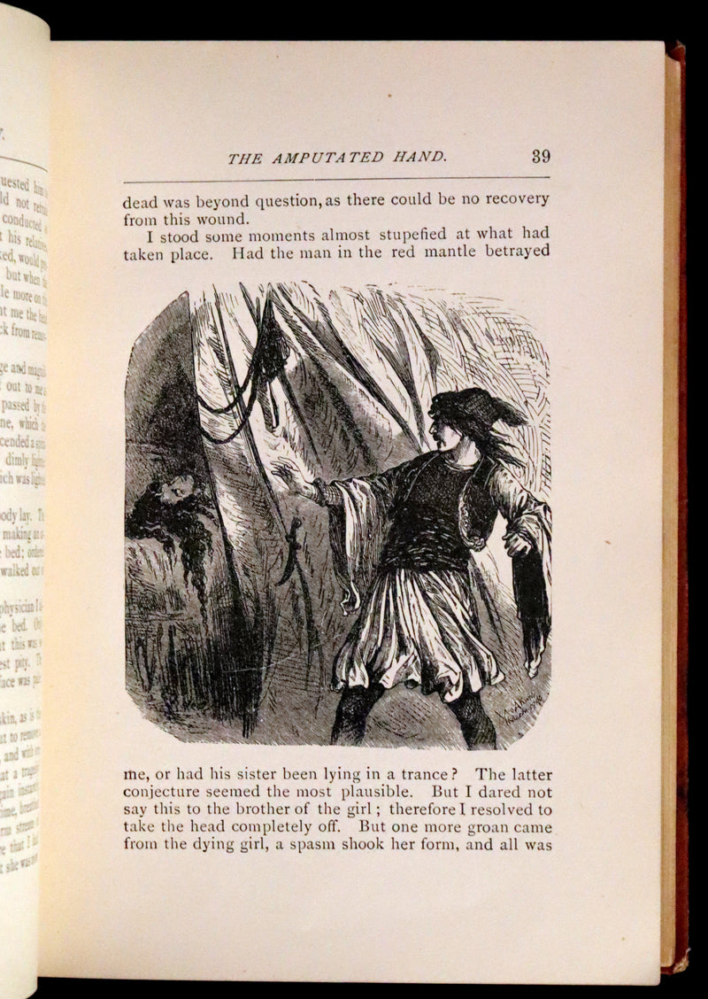 1882 Scarce Victorian Book - HAUFF'S Fairy Tales, Tales of the Caravan, Inn, and Palace. Illustrated.