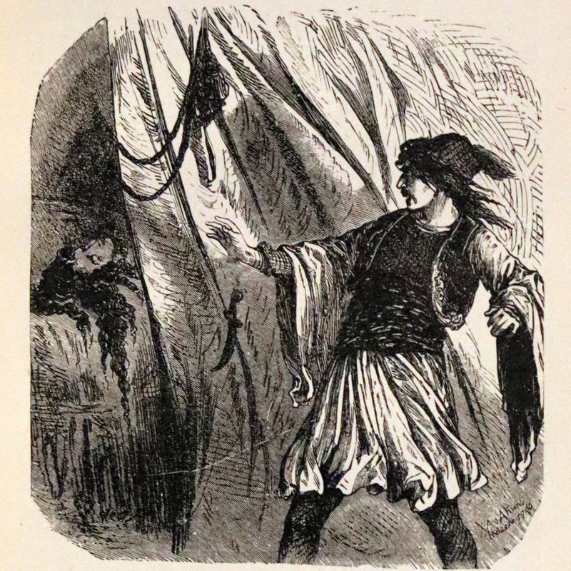 1882 Scarce Victorian Book - HAUFF'S Fairy Tales, Tales of the Caravan, Inn, and Palace. Illustrated.