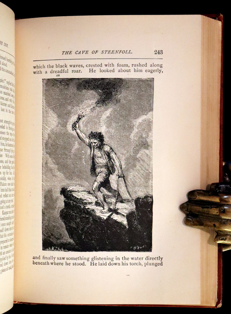 1882 Scarce Victorian Book - HAUFF'S Fairy Tales, Tales of the Caravan, Inn, and Palace. Illustrated.