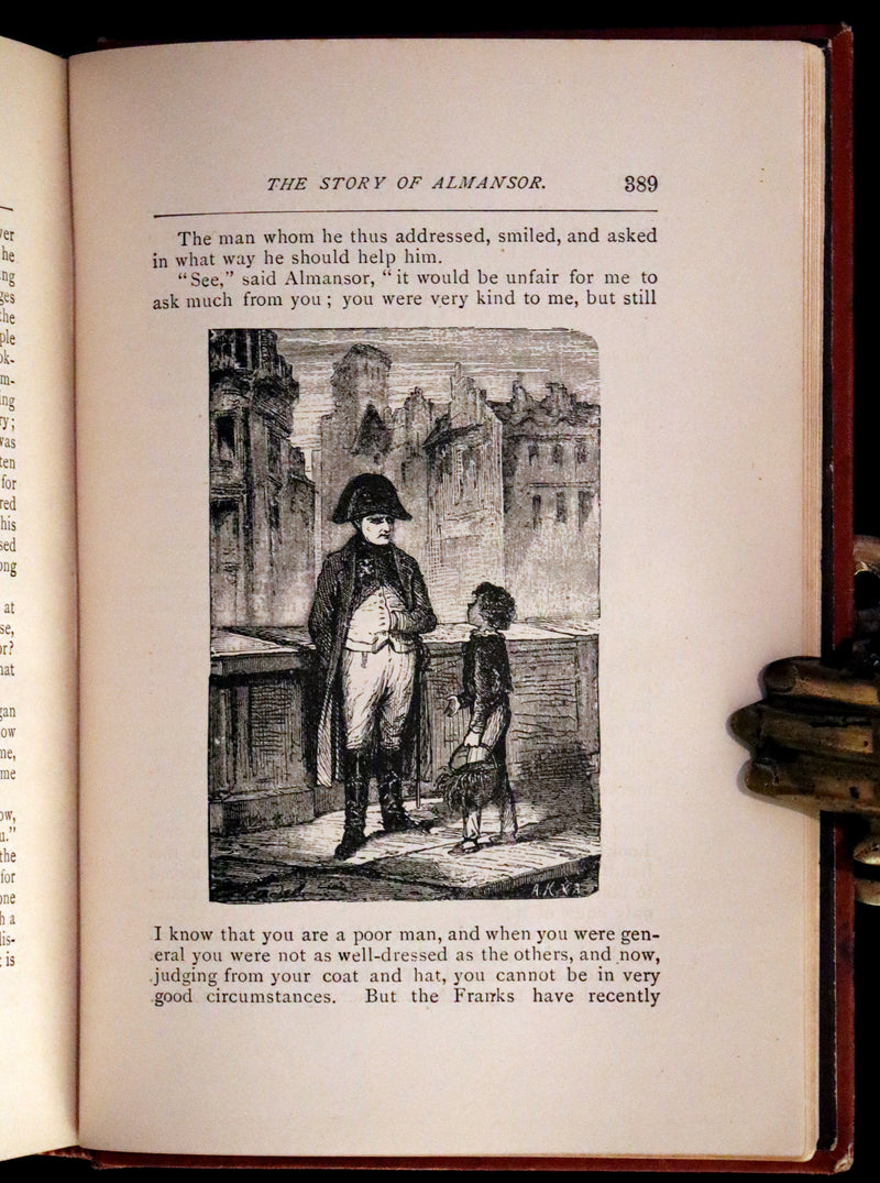 1882 Scarce Victorian Book - HAUFF'S Fairy Tales, Tales of the Caravan, Inn, and Palace. Illustrated.