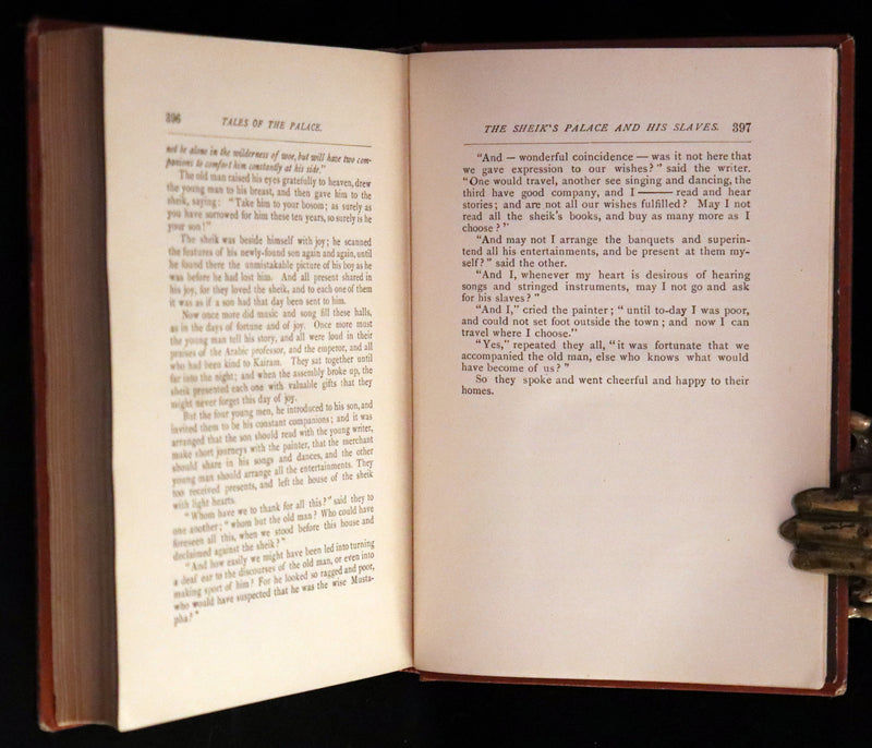 1882 Scarce Victorian Book - HAUFF'S Fairy Tales, Tales of the Caravan, Inn, and Palace. Illustrated.