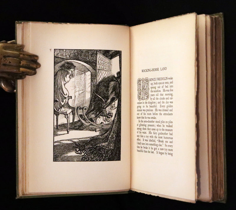 1894 Rare First Edition - A Farm in FAIRYLAND written, illustrated and in a binding by Laurence Housman.