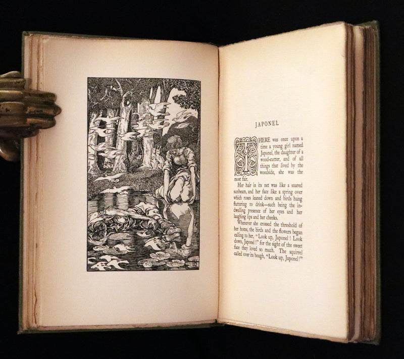 1894 Rare First Edition - A Farm in FAIRYLAND written, illustrated and in a binding by Laurence Housman.