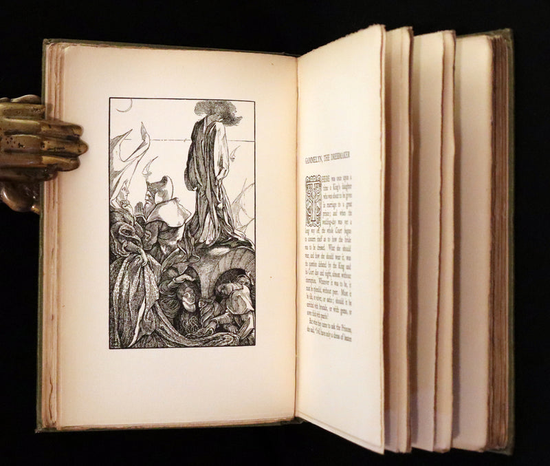 1894 Rare First Edition - A Farm in FAIRYLAND written, illustrated and in a binding by Laurence Housman.