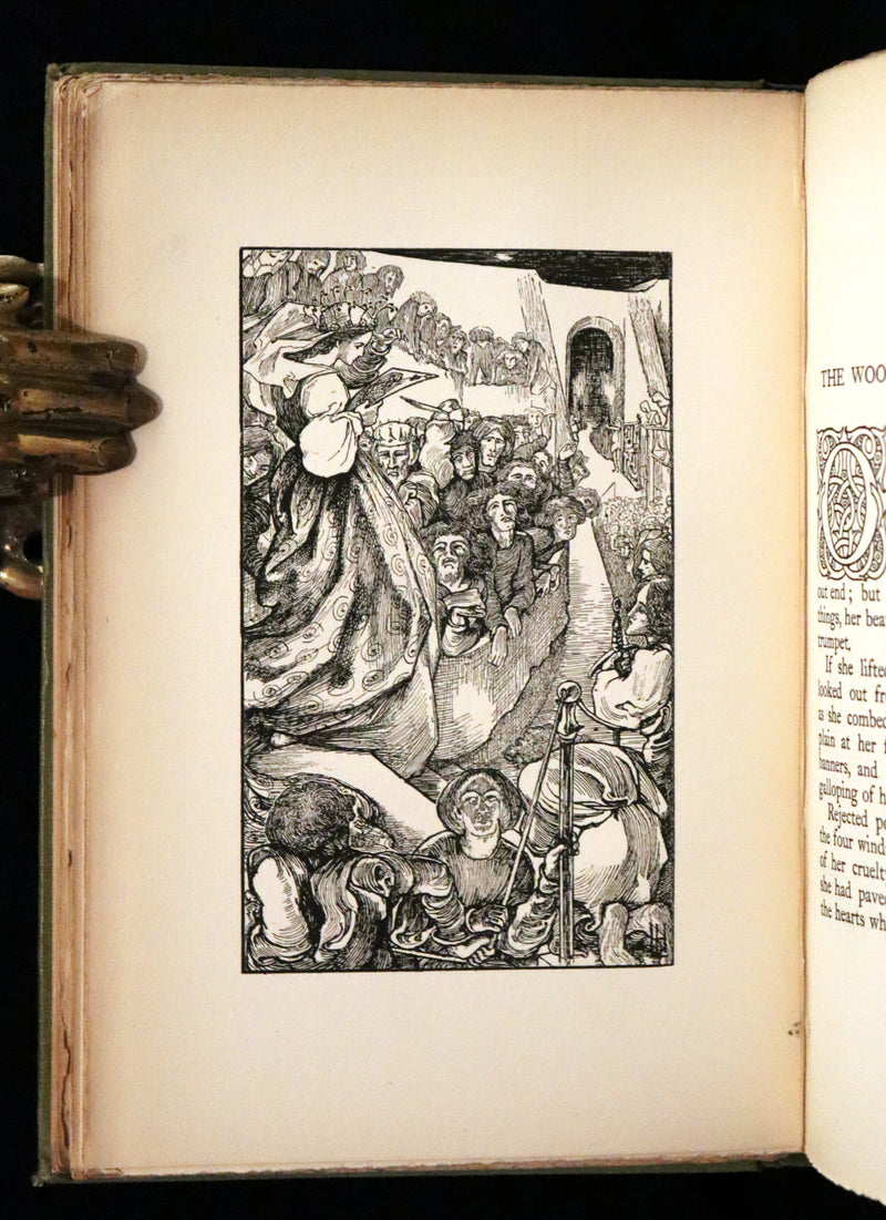 1894 Rare First Edition - A Farm in FAIRYLAND written, illustrated and in a binding by Laurence Housman.