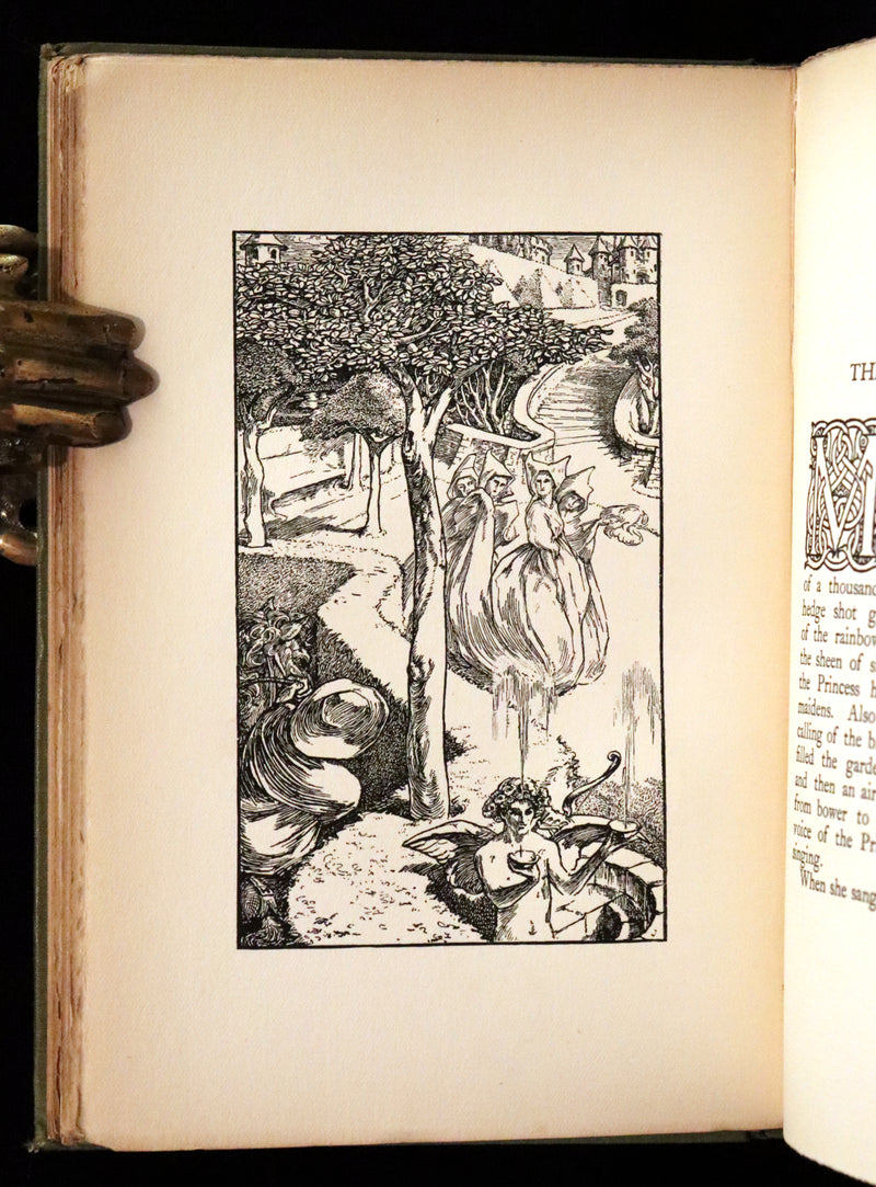 1894 Rare First Edition - A Farm in FAIRYLAND written, illustrated and in a binding by Laurence Housman.