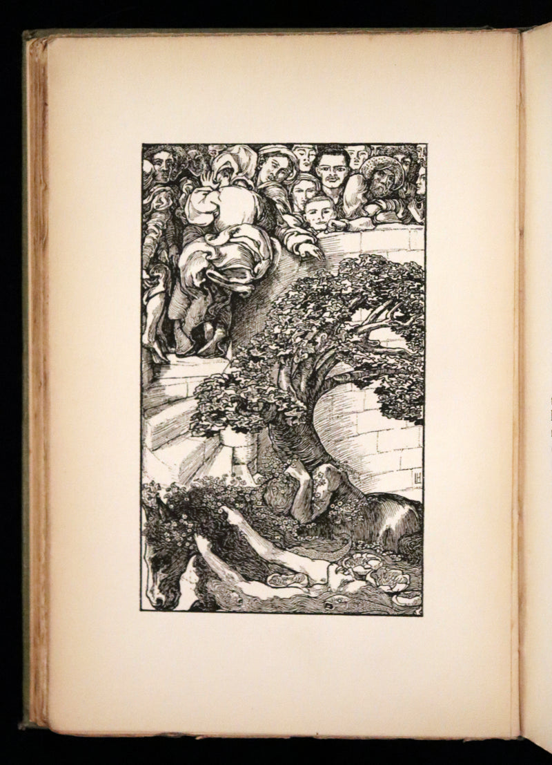 1894 Rare First Edition - A Farm in FAIRYLAND written, illustrated and in a binding by Laurence Housman.