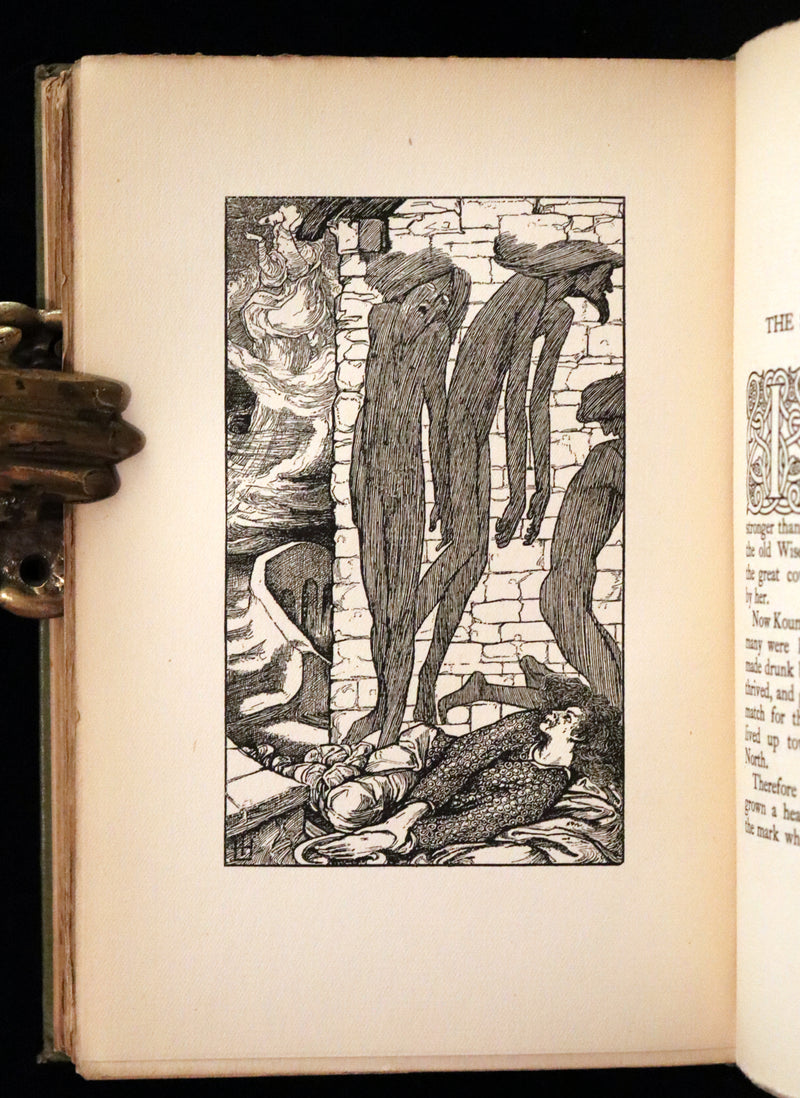 1894 Rare First Edition - A Farm in FAIRYLAND written, illustrated and in a binding by Laurence Housman.