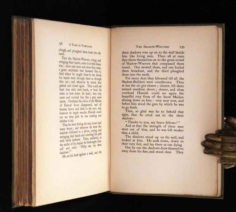1894 Rare First Edition - A Farm in FAIRYLAND written, illustrated and in a binding by Laurence Housman.