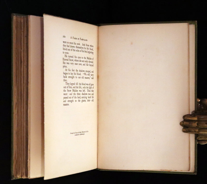 1894 Rare First Edition - A Farm in FAIRYLAND written, illustrated and in a binding by Laurence Housman.