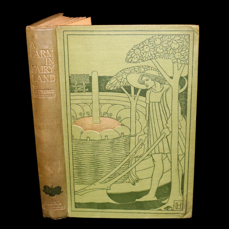 1894 Rare First Edition - A Farm in FAIRYLAND written, illustrated and in a binding by Laurence Housman.