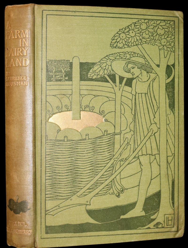1894 Rare First Edition - A Farm in FAIRYLAND written, illustrated and in a binding by Laurence Housman.