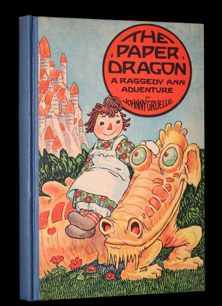 1926 Rare First Edition - THE PAPER DRAGON, A Raggedy Ann Adventure in Publisher Box.