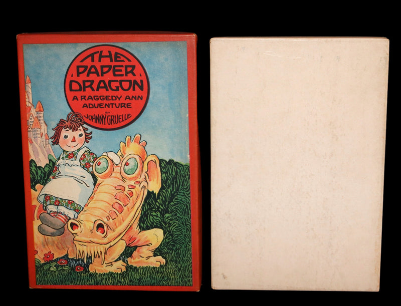 1926 Rare First Edition - THE PAPER DRAGON, A Raggedy Ann Adventure in Publisher Box.