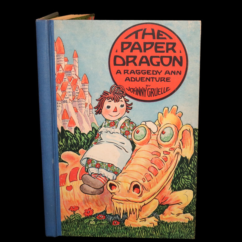 1926 Rare First Edition - THE PAPER DRAGON, A Raggedy Ann Adventure in Publisher Box.