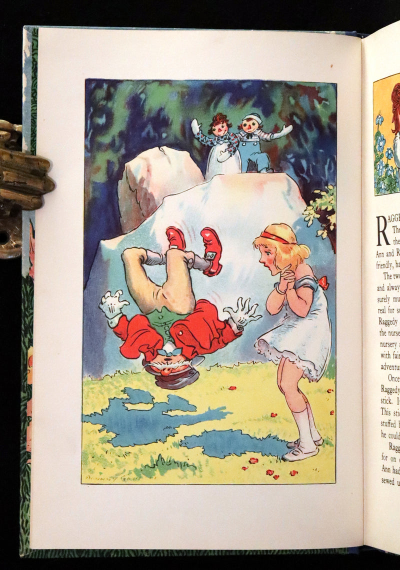 1926 Rare First Edition - THE PAPER DRAGON, A Raggedy Ann Adventure in Publisher Box.