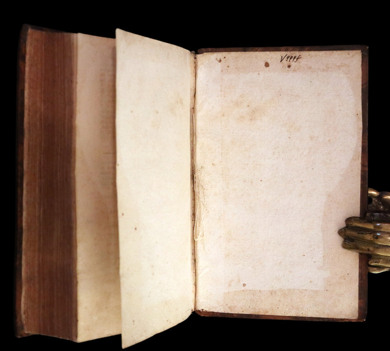 1701 Rare Latin French Book Bible - ECCLESIASTES of King Solomon & The Book of Wisdom by Le Maistre de Sacy.